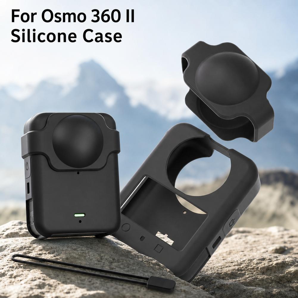 Drone Gimbal Case - Für DJI Osmo 360 Action-Kamera: Silikon-Schutzhülle,