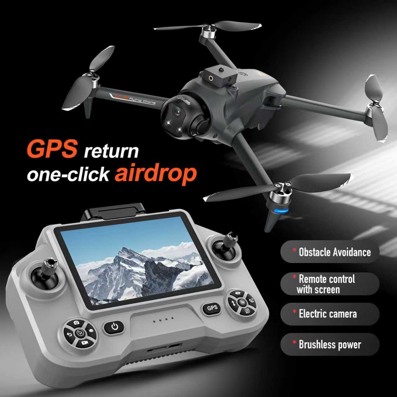 Drone Gimbal 2 Axis - YL059 FPV GPS Quadcopter Drohne 8K