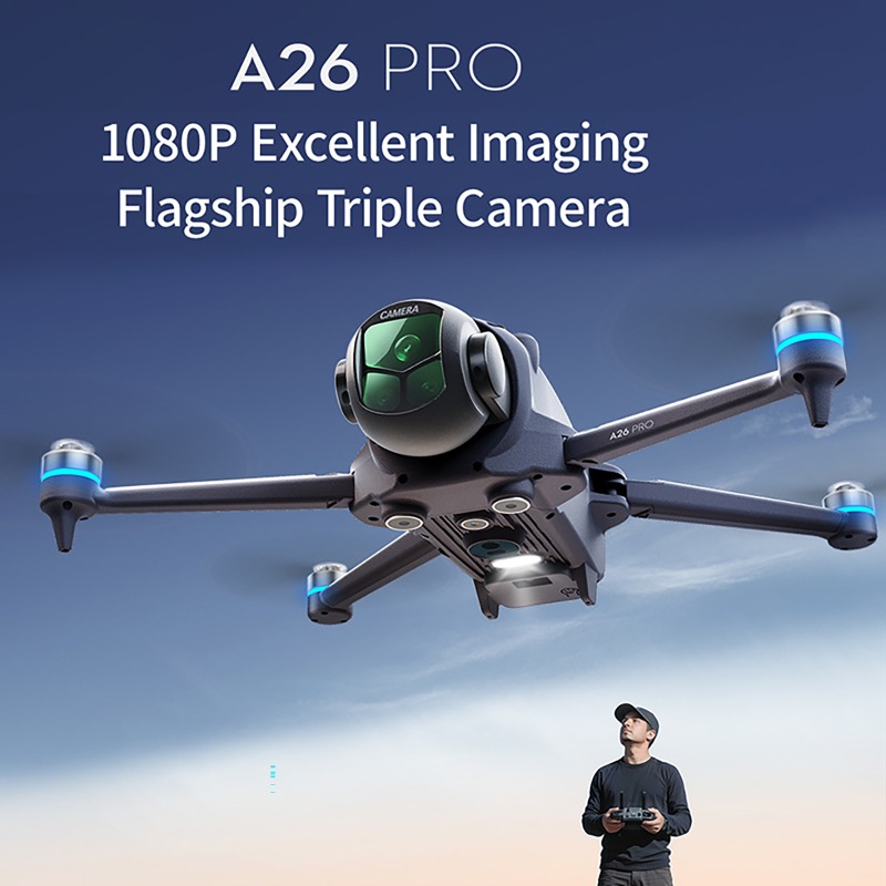 A26 Pro GPS-Drohne mit 4,5-Zol – Drone Gimbal 2 Axis Bewertung und Preis