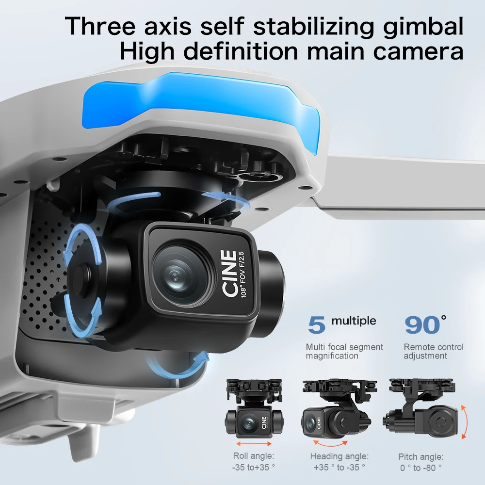 Original S-X1 GPS Faltbarer RC – Drone Gimbal Brushless Bewertung und Preis